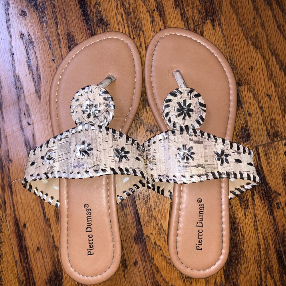 Pierre Dumas sandals size 6